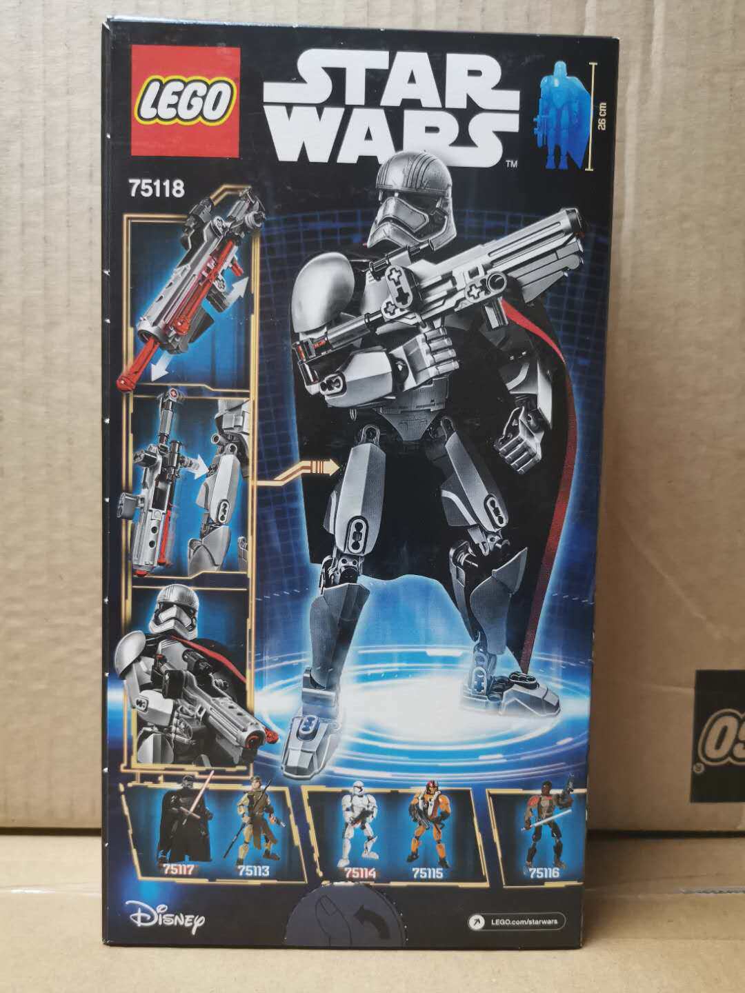 全新正品乐高积木lego75118星战人偶法玛斯队长