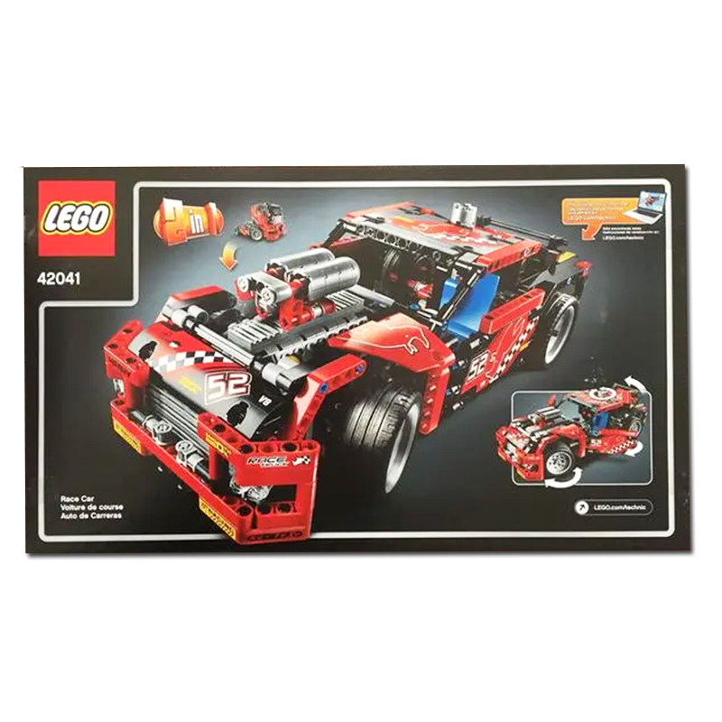 lego乐高42041科技系列系列赛赛道卡车racetruck平板车塑料积木