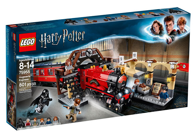 lego乐高拼装积木75955哈利波特火车霍格沃茨特快列车塑料积木