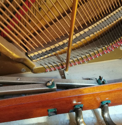 钢琴踏板配件立式中活顶杆珠江半铜亮光光一踏板