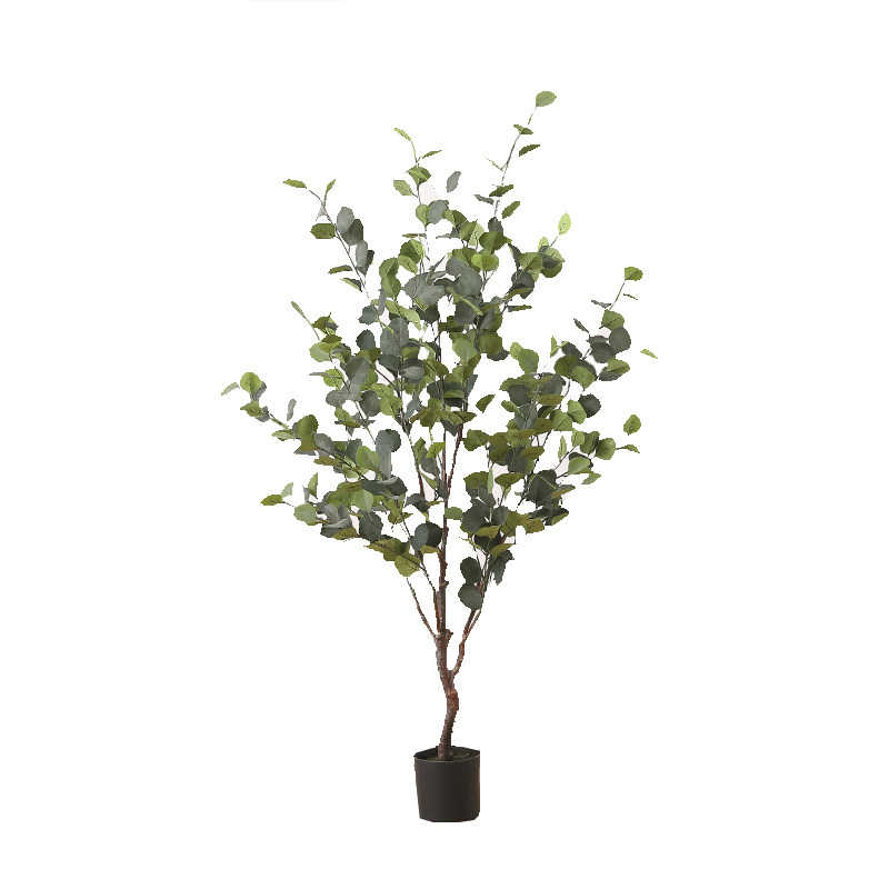 仿真北欧ins室内尤加尤加利利金钱树盆栽真假仿真植物盆景