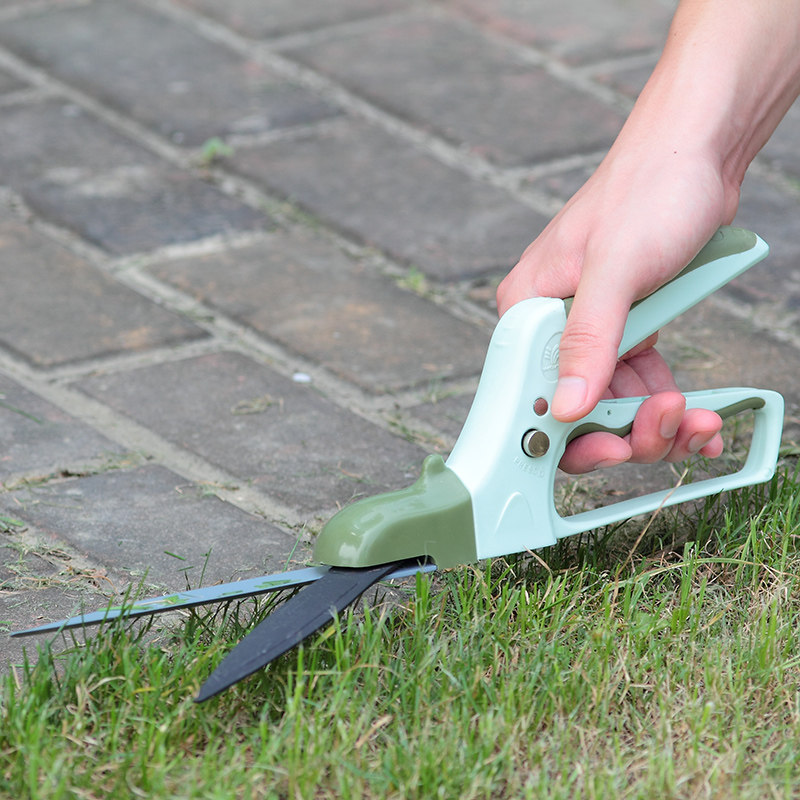 沃施worth舒适旋转式草剪1324草坪剪刀盆栽修枝剪刀