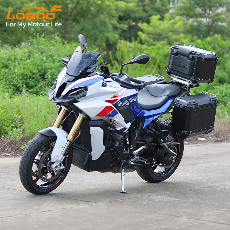 loboo萝卜摩托摩托车车尾箱边箱铝合金三箱宝马bmws1000xr摩托车尾箱