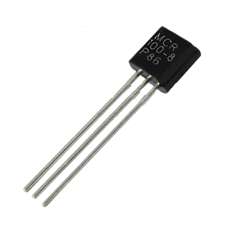 单向可控硅mcr1008mcr1006直插to92晶闸晶闸管