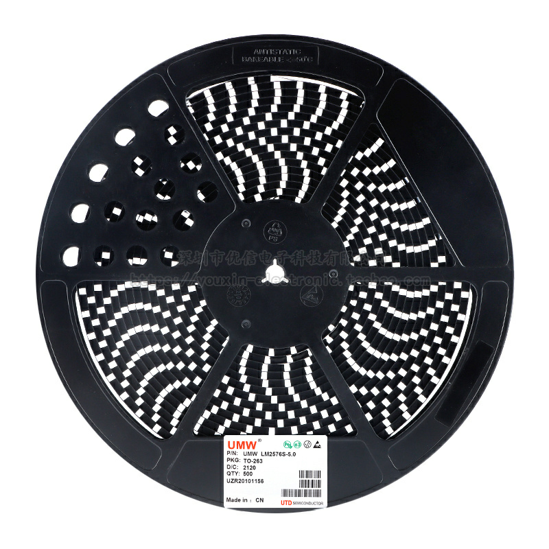 全新原装umwlm2576s-5.0to-263-55v3a降压dc-dc稳压器芯片