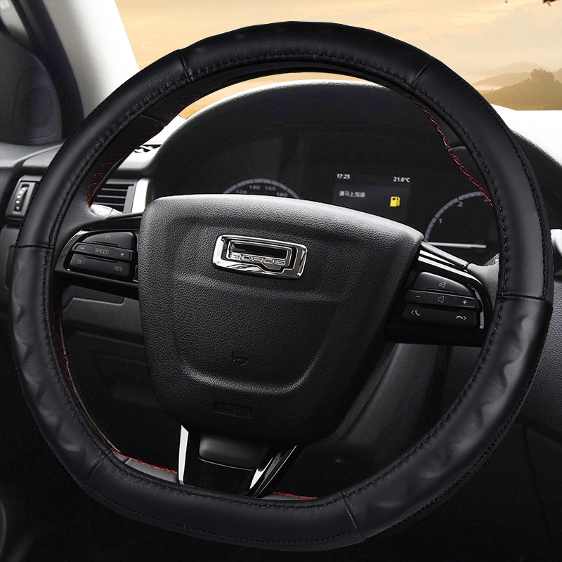 观致专用用于suv3suv方向盘真皮四季通用型汽车方向盘套