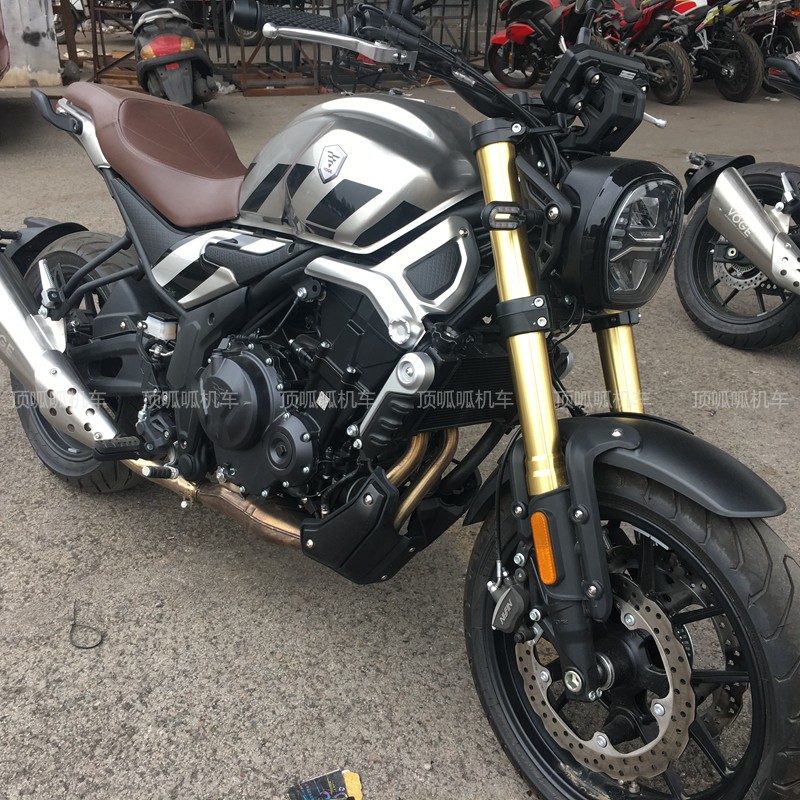 左右隆鑫lx500f无极500ac复古原装右侧前后侧盖摩托车外壳