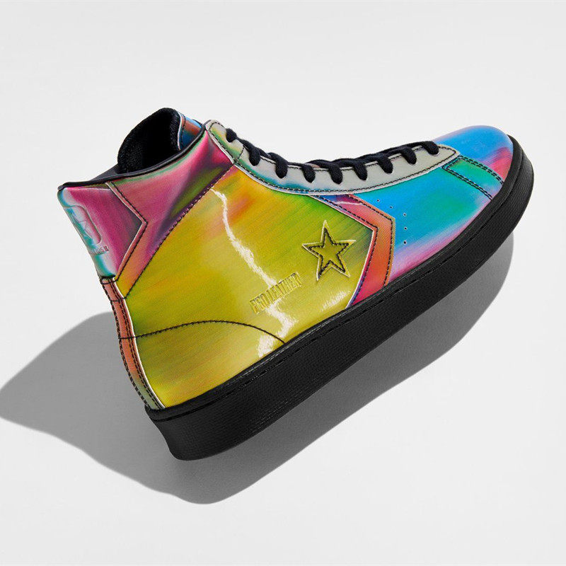 converseallstarproleather匡威新款皮革变色龙高帮板运动休闲鞋