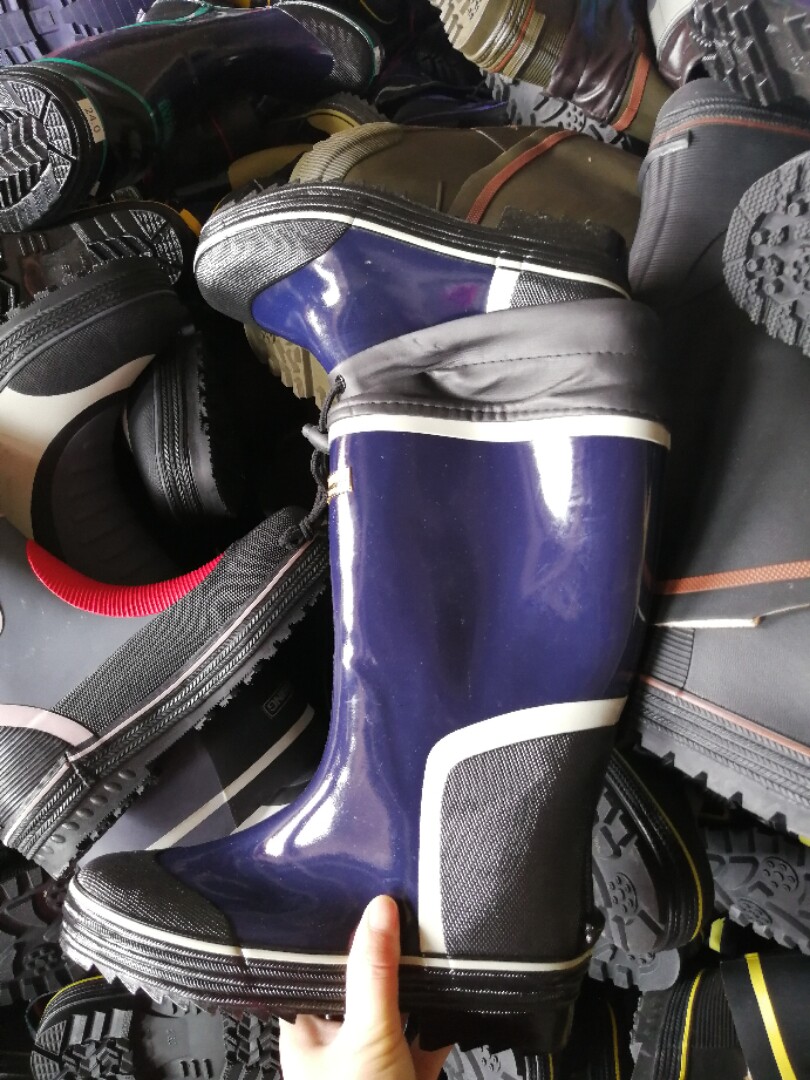 大码男士中高橡胶防水防滑雨鞋套鞋时尚胶鞋雨鞋