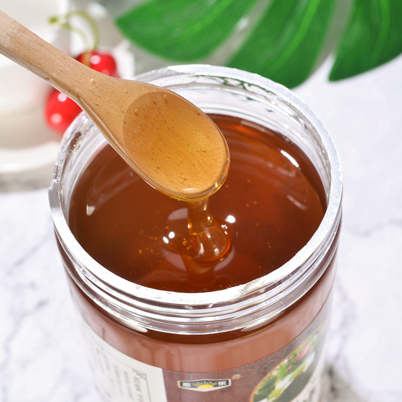 红枣蜂蜜新疆枣花2斤纯正农家无添加花蜜蜂蜜