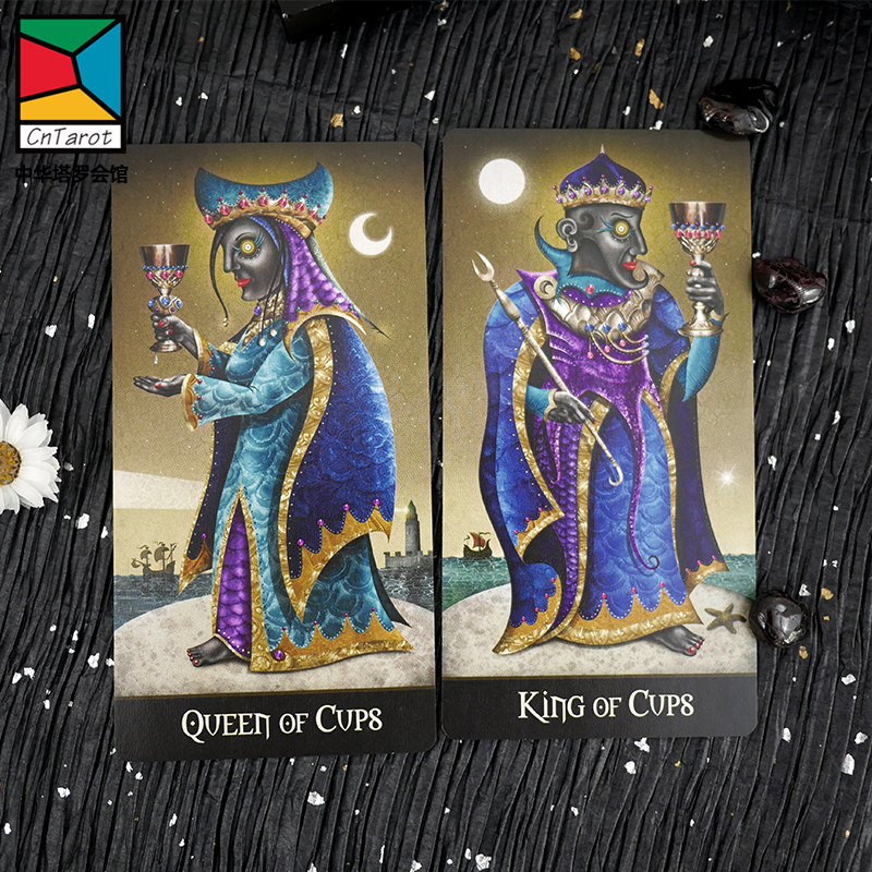 现货进口正版原装卡牌deviantmoontarot邪月塔罗牌无边框版