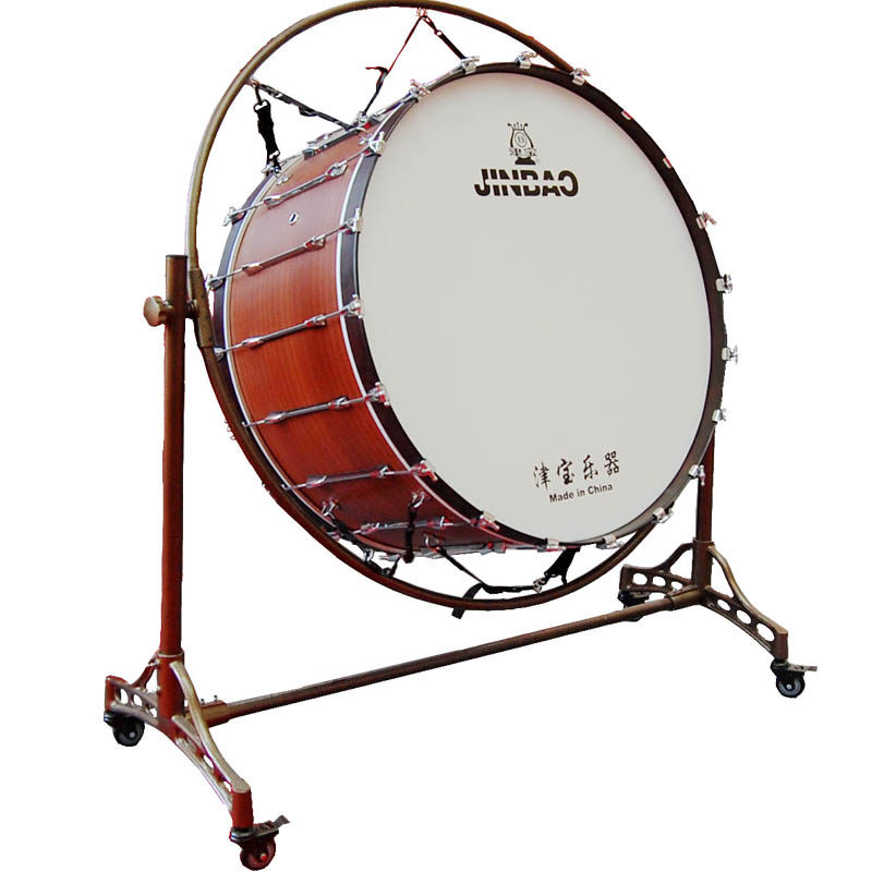 大鼓津宝交响乐队低音音大军鼓jbbd4018推拉鼓架其它西洋乐器