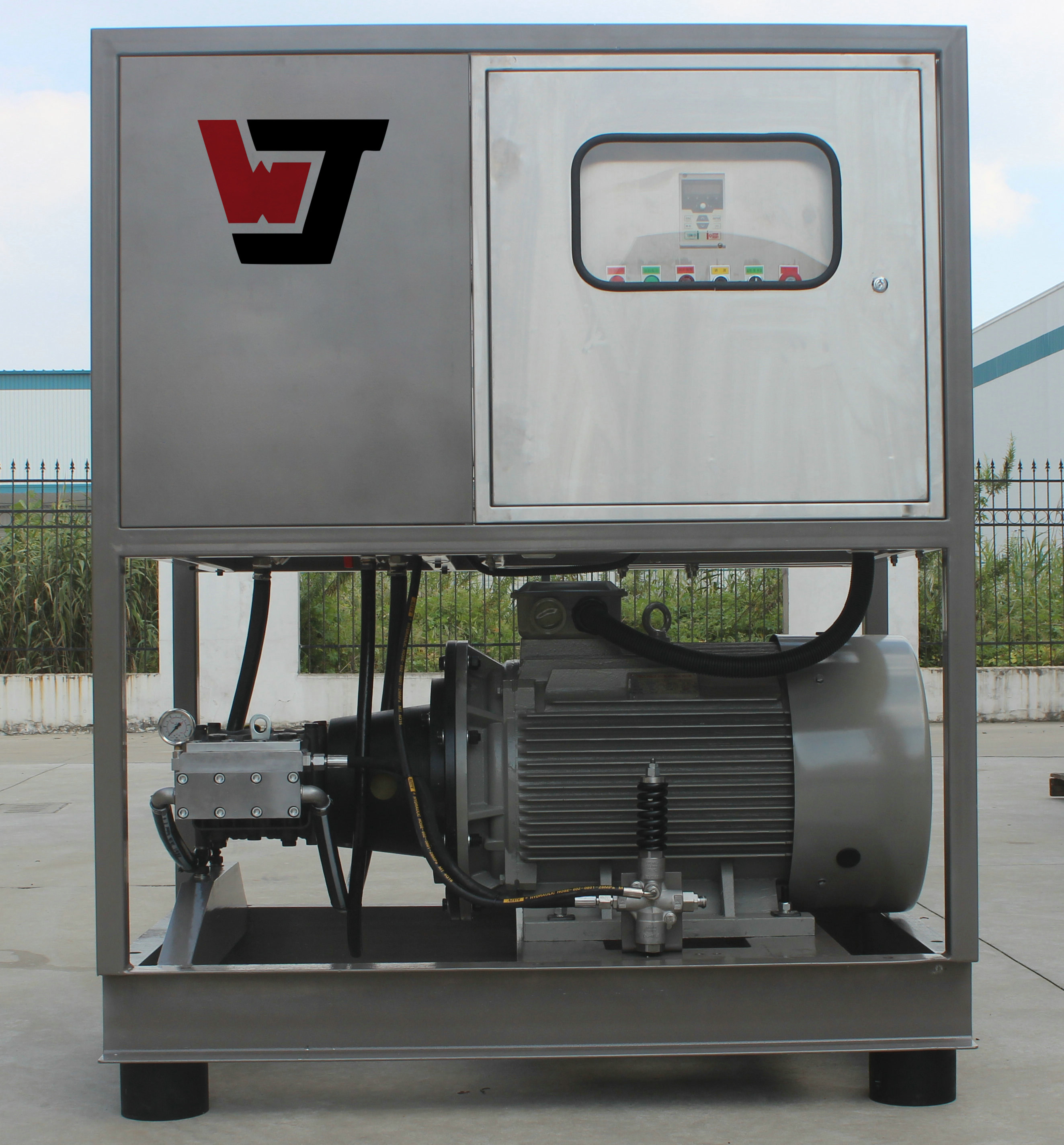 工业700公斤超高超高压压力清洗机喷砂除锈表面环氧压力泵