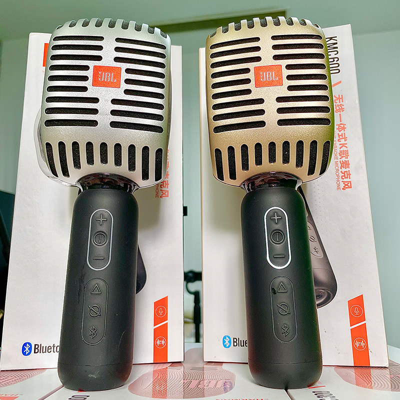 jblkmc600话筒音响一体麦克风全民歌神神器手机麦克风