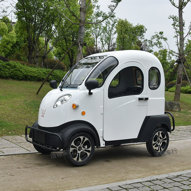 电动车凯一路k5全封闭四轮三轮电瓶车成人家用代步电动三轮车
