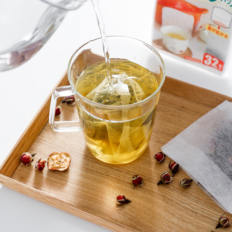 日本进口包袋一次性滤茶包花茶泡茶过滤厨房卤料包茶滤