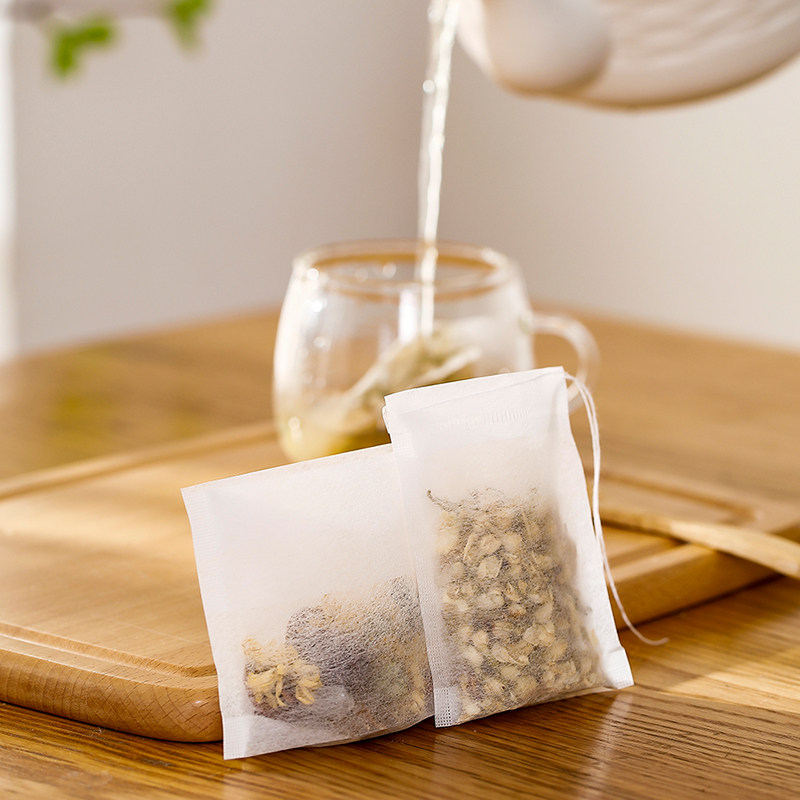 一次性茶叶包泡茶袋过滤小泡袋花茶茶渣过滤网食品级茶叶包100个