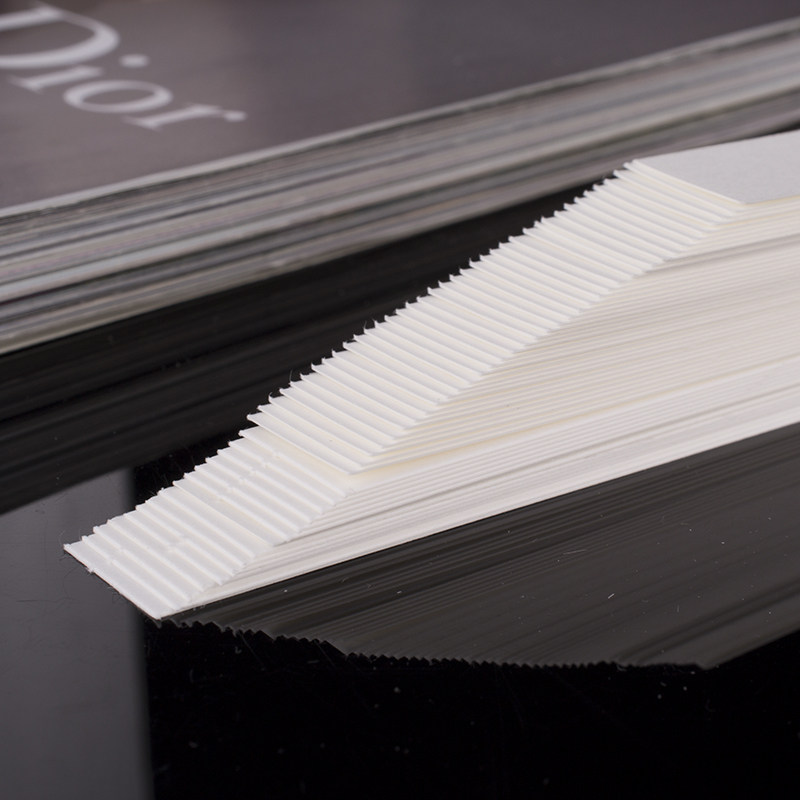 香水纯棉试条闻香纸试香纸评香精油调香实验化妆