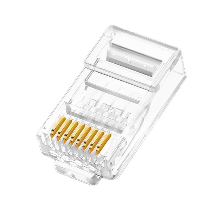 tcl罗格朗网络水晶头无氧铜加厚加大铜片rj45水晶头