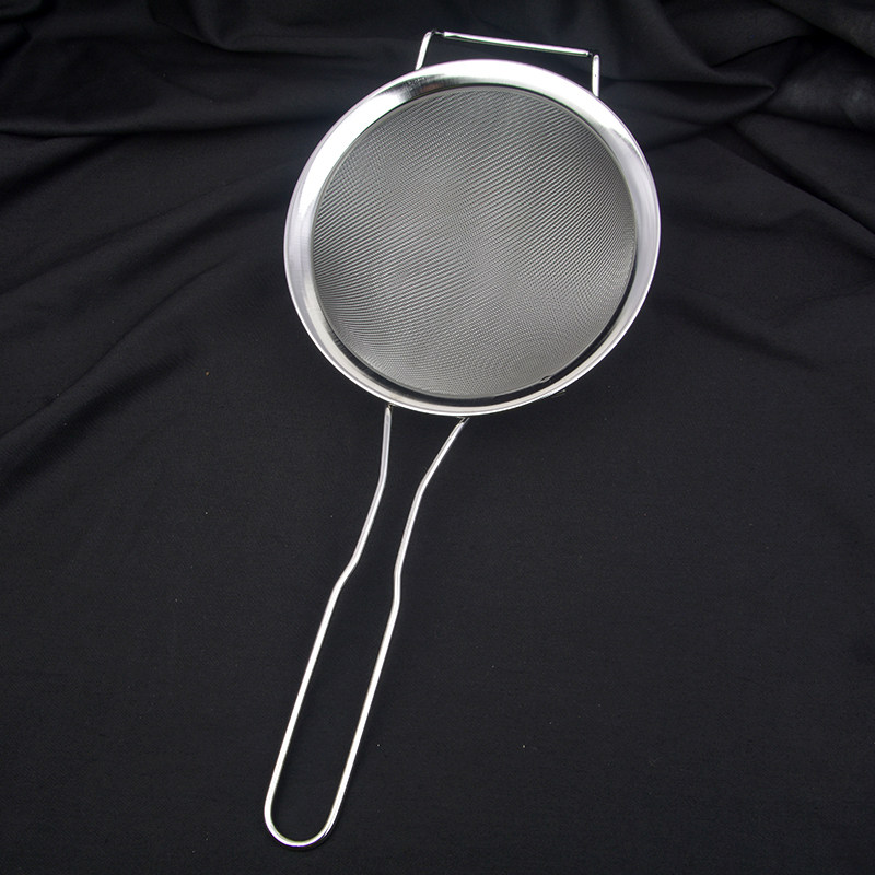 不锈钢油格漏勺密孔大油漏加加密网格油炸滤油漏勺