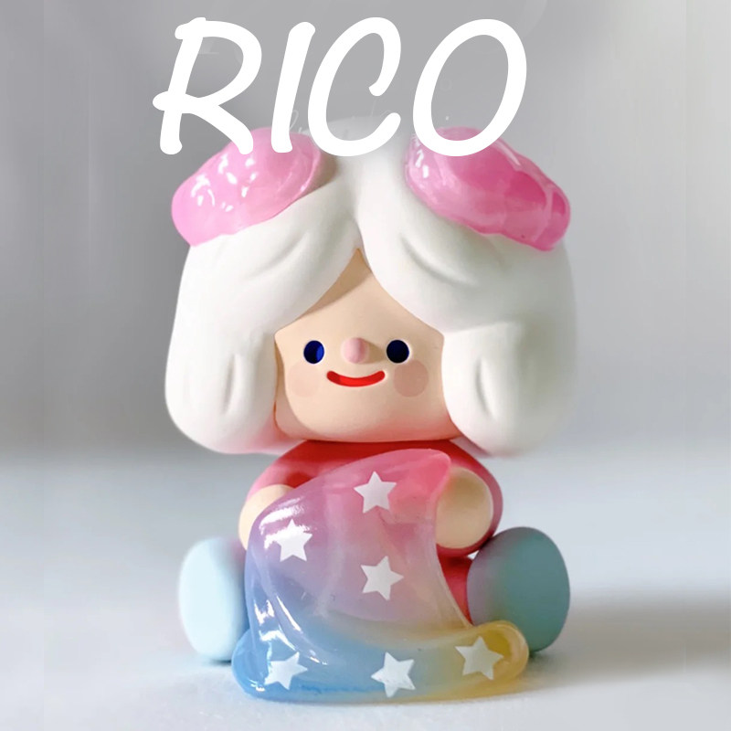 现货rico宇宙系列盲盒手办公仔摆件确认银河潮玩盲盒