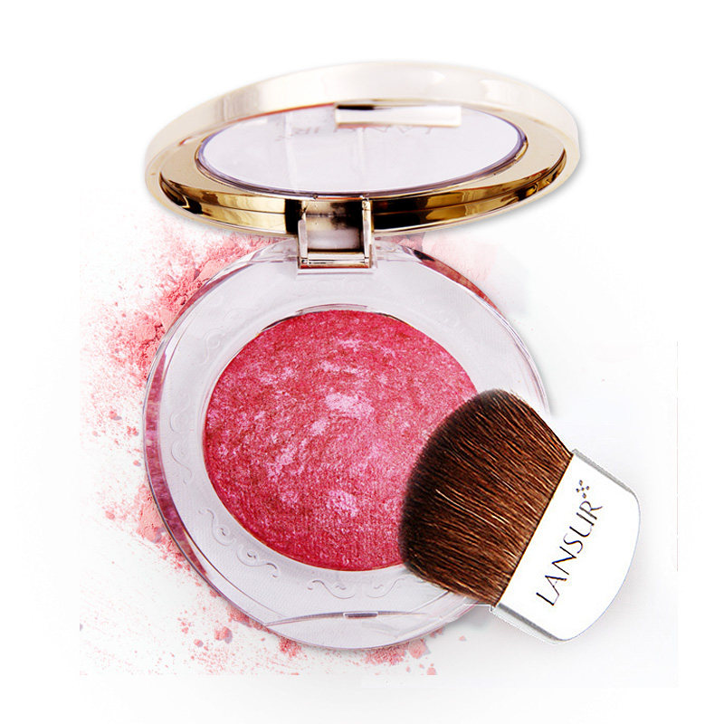 腮红胭脂兰瑟可圈可点烤粉5g自然贴合腮红