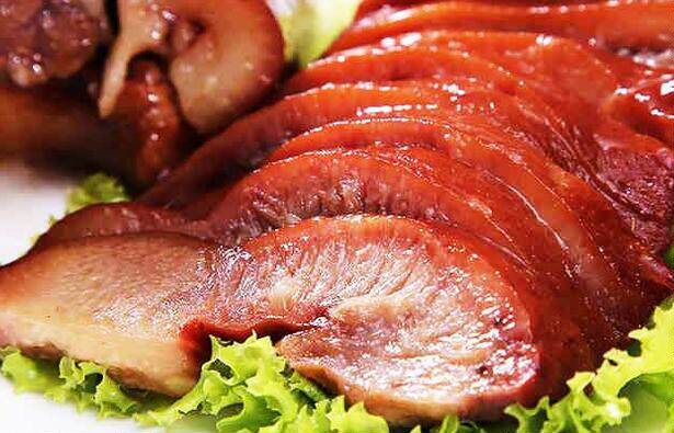 猪头迎宾二厂500g五香卤味熟食零食真空真空包火腿