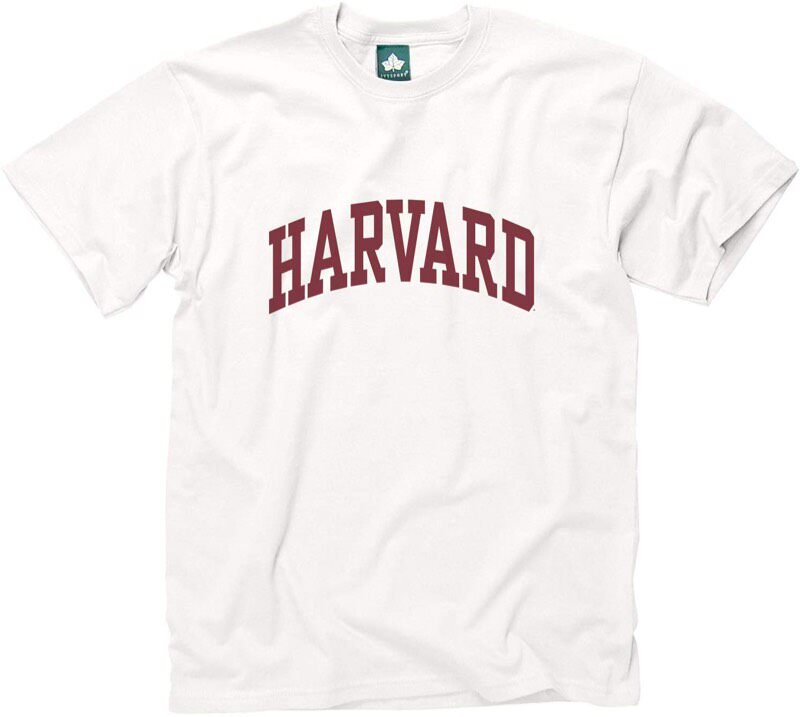 爱在哈佛大学校徽班服短袖校服文化衫学院harvard情侣t恤