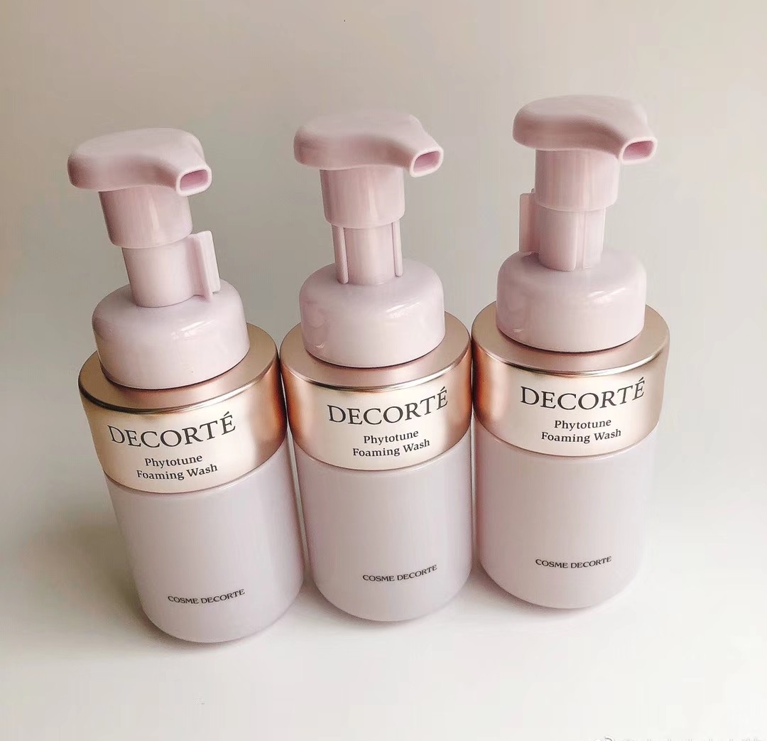 泡沫日上decorte黛珂植物韵律洗面奶氨基酸保湿温和洁面