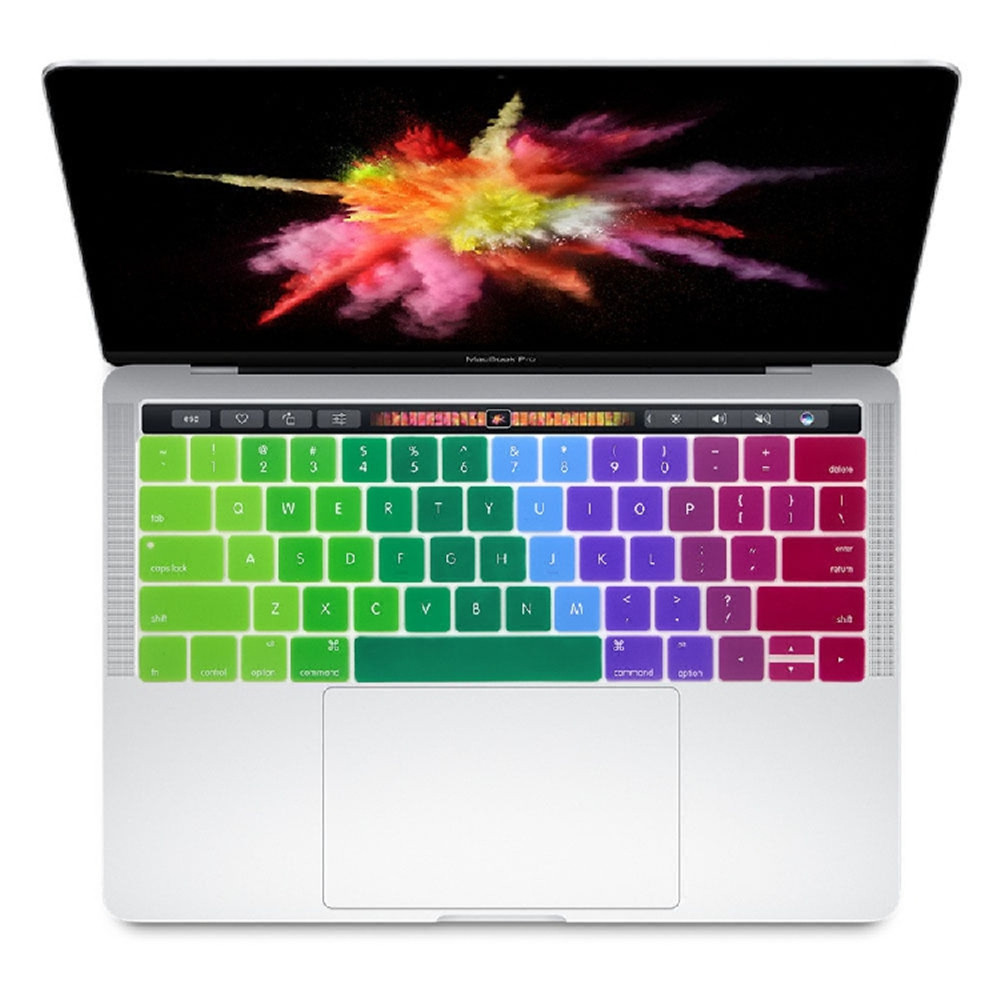适用苹果笔记本macbook硅胶键盘pro1315寸touchbar笔记本键盘保护膜
