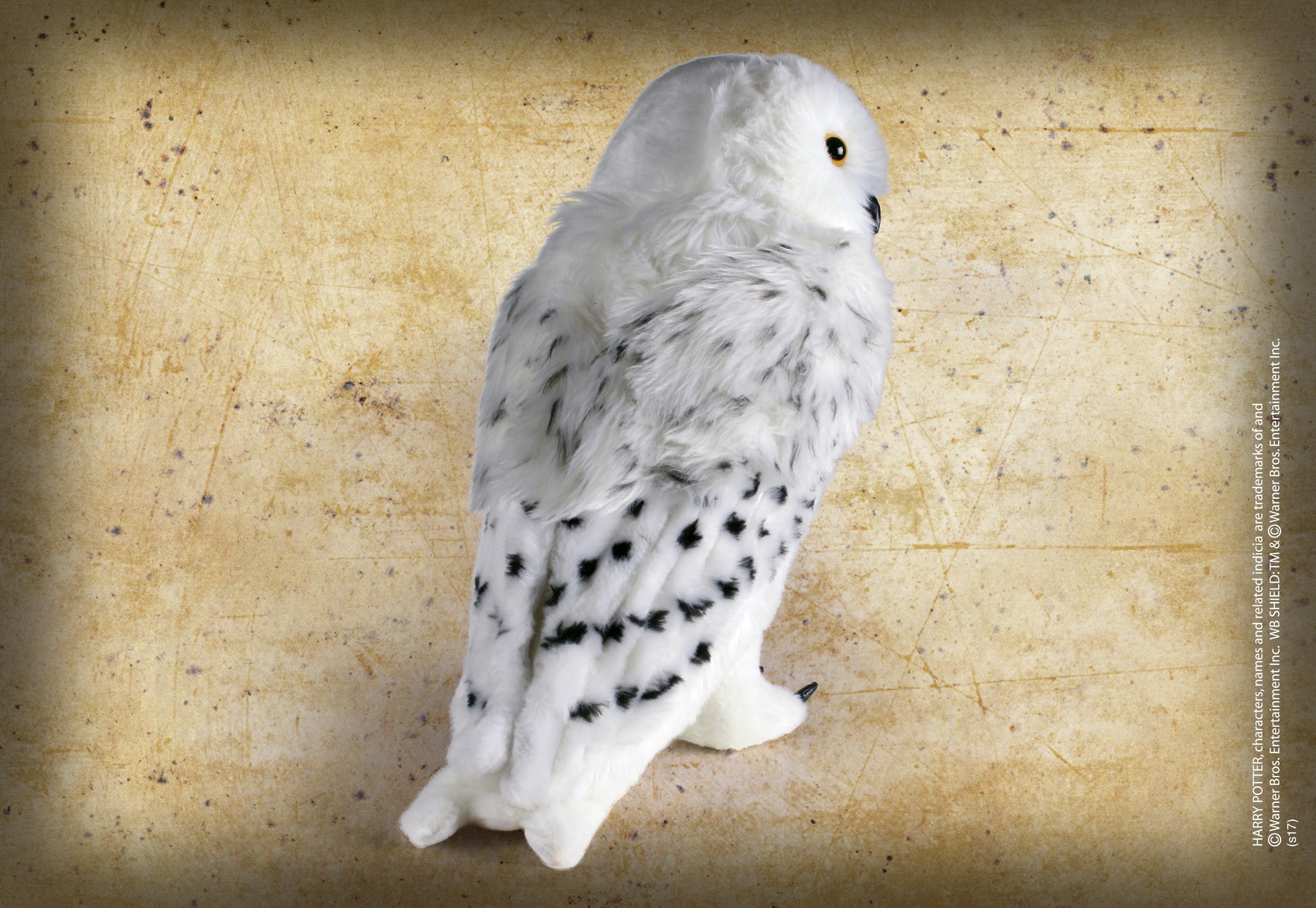 代购华纳正版哈利波特周边猫头鹰海德薇毛绒公仔玩偶动漫毛绒