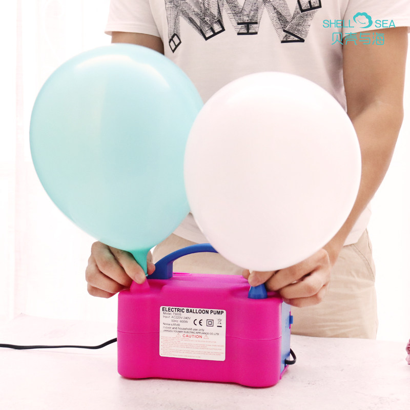 电动气球打气筒充气泵充气机宝宝生日装饰活动布置充气用品