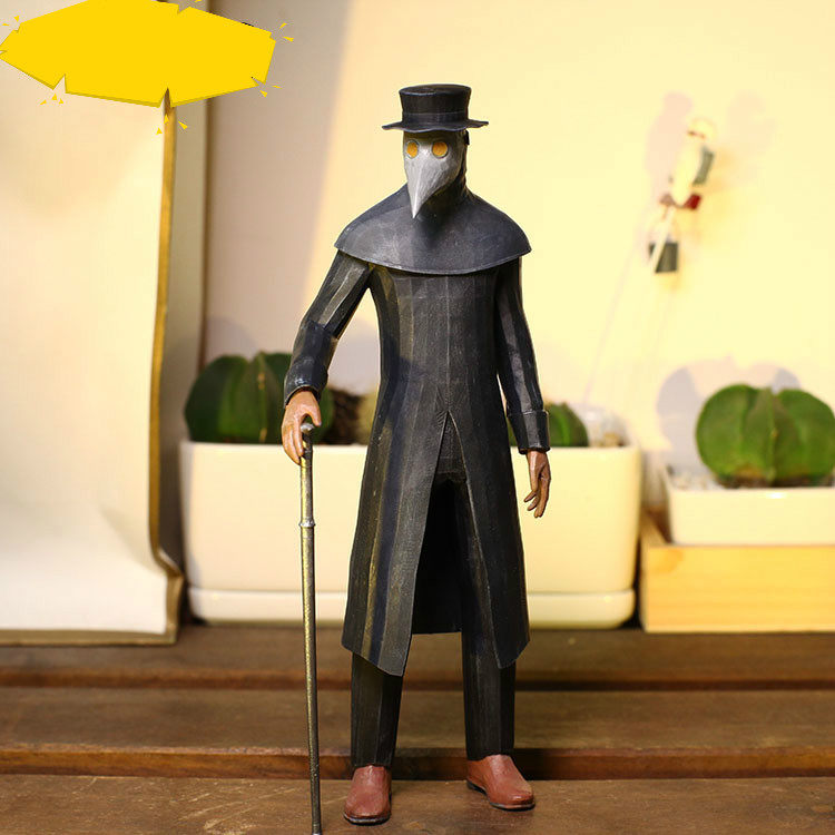 正版原创疫医瘟医鸟嘴医生plaguedoctor模型手办手办