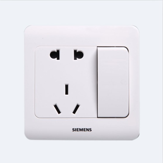 型远景雅白16a一开五孔usb家用墙壁电源面板套餐 - 开关插座批发直销