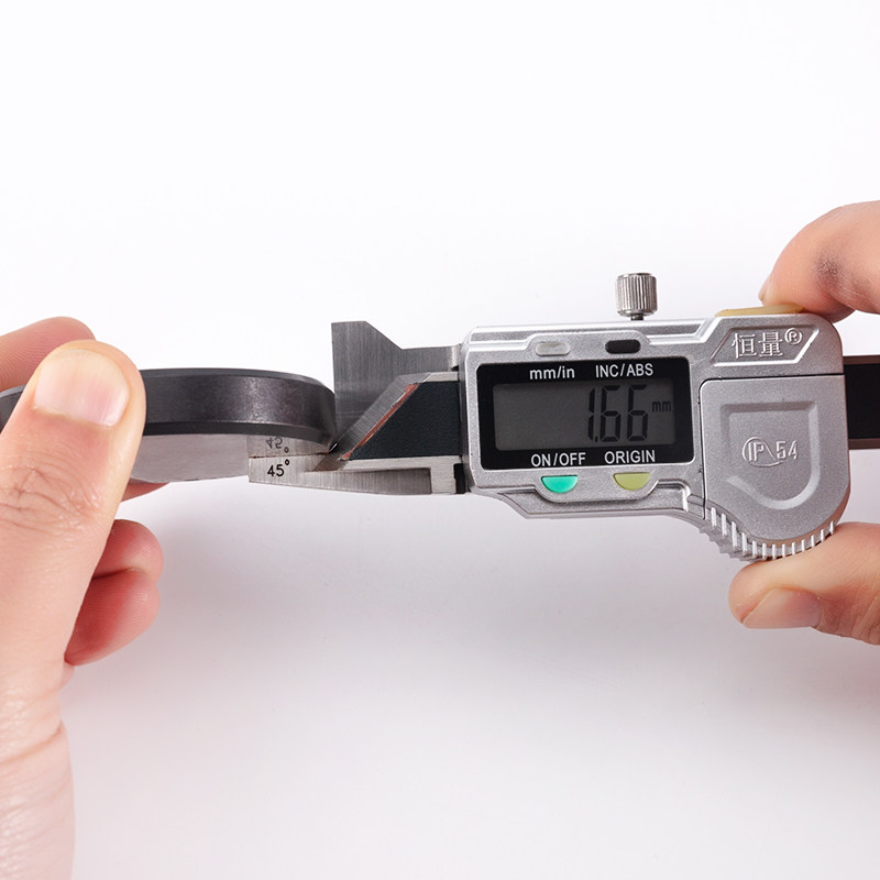 倒角上海恒量ip54防水数显卡尺电子游标卡尺电子数显卡尺