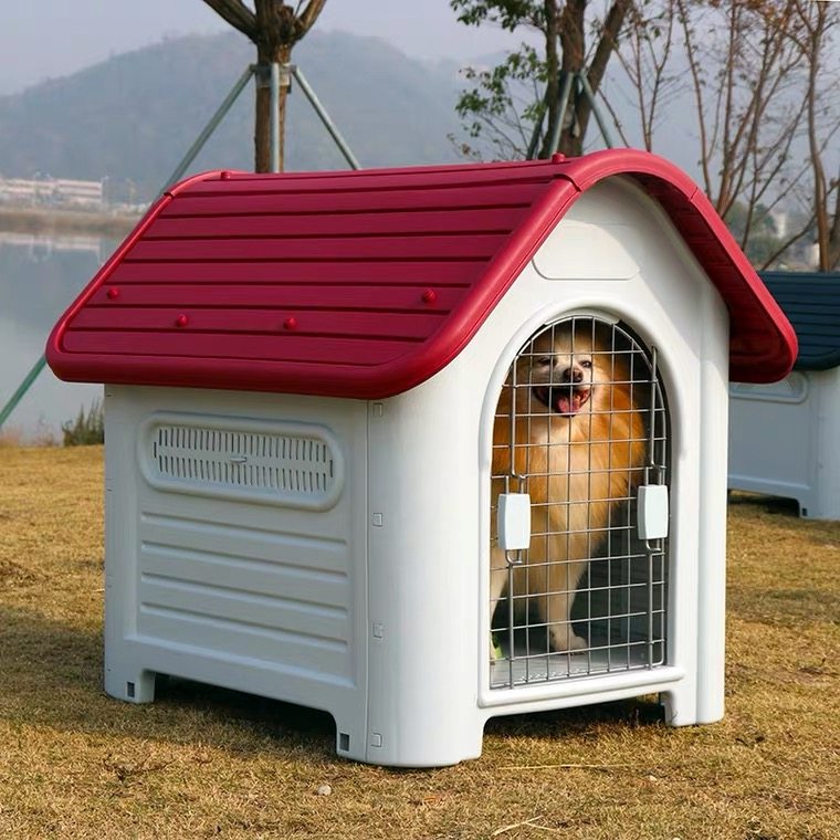 户外室内大型中型清货四季通用狗房狗屋豪华别墅狗窝