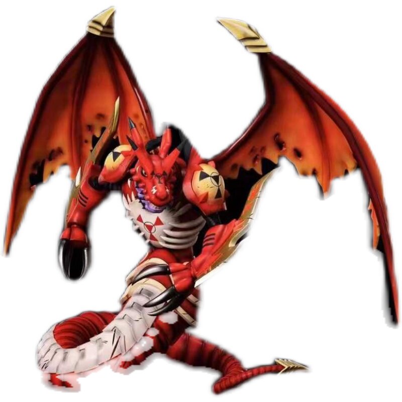 预定t1studio数码宝贝究极极体第三破灭魔龙gk雕像手办