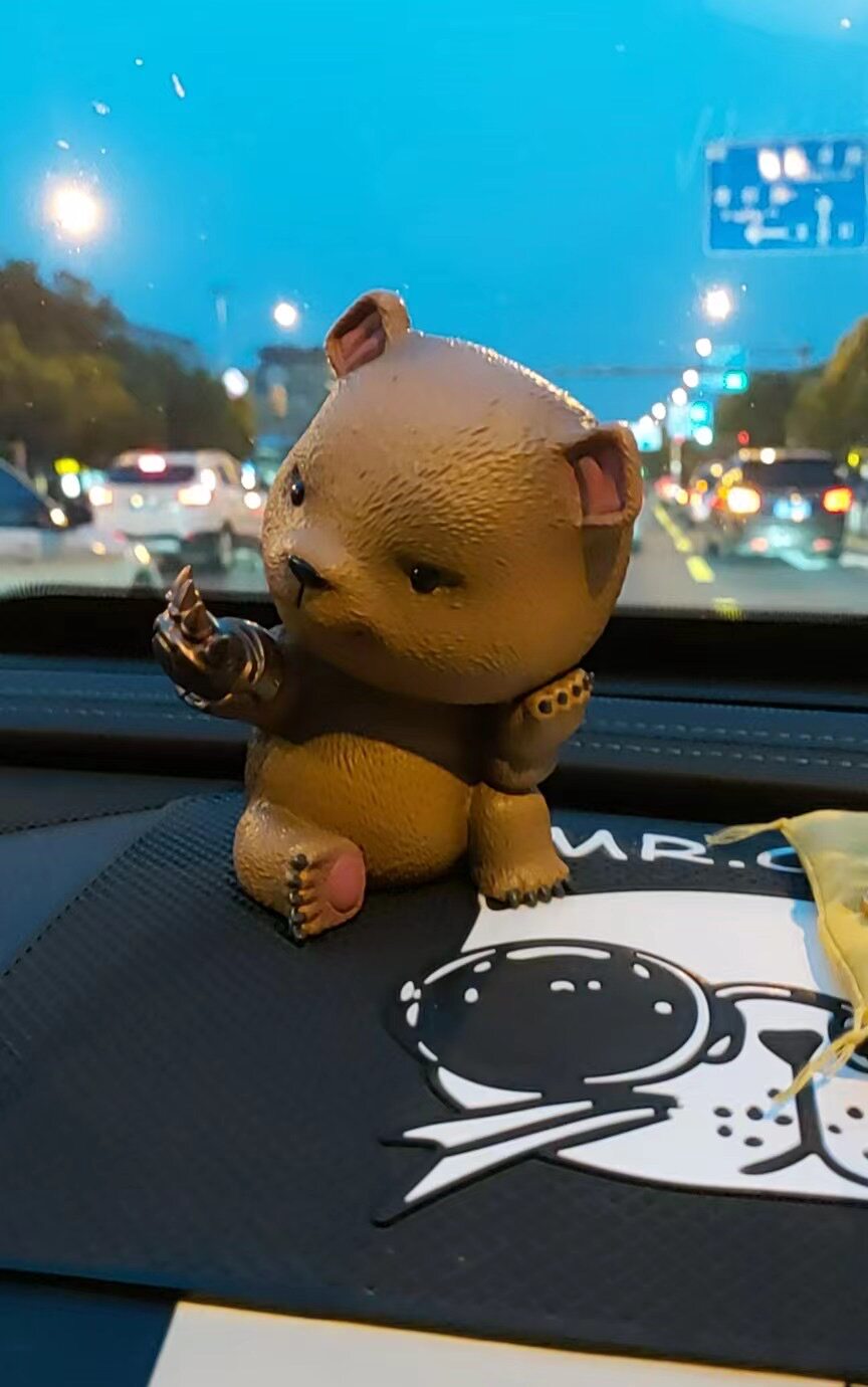 现货包邮杰动漫机械动物动物保护保护法系列阿熊手办手办