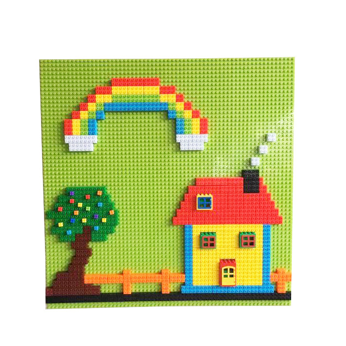 积木墙壁幼儿园建构墙面益智塑料创意装饰区角建构