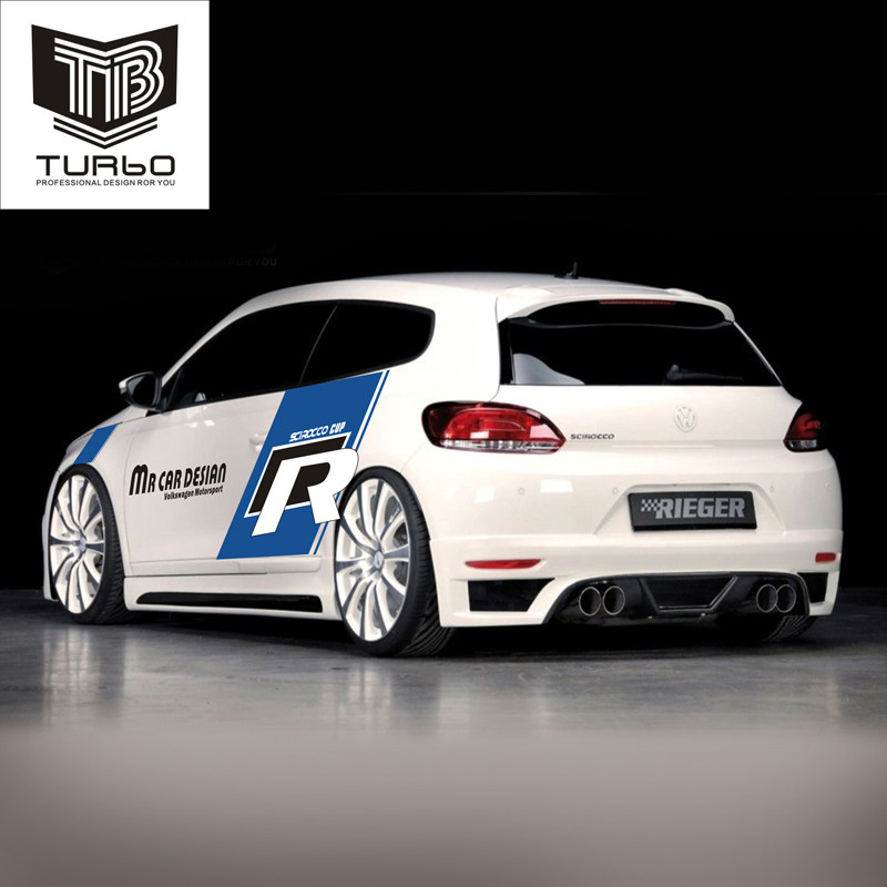 通用大众大众通高尔夫polo尚酷速腾改装车贴贴纸汽车装饰贴