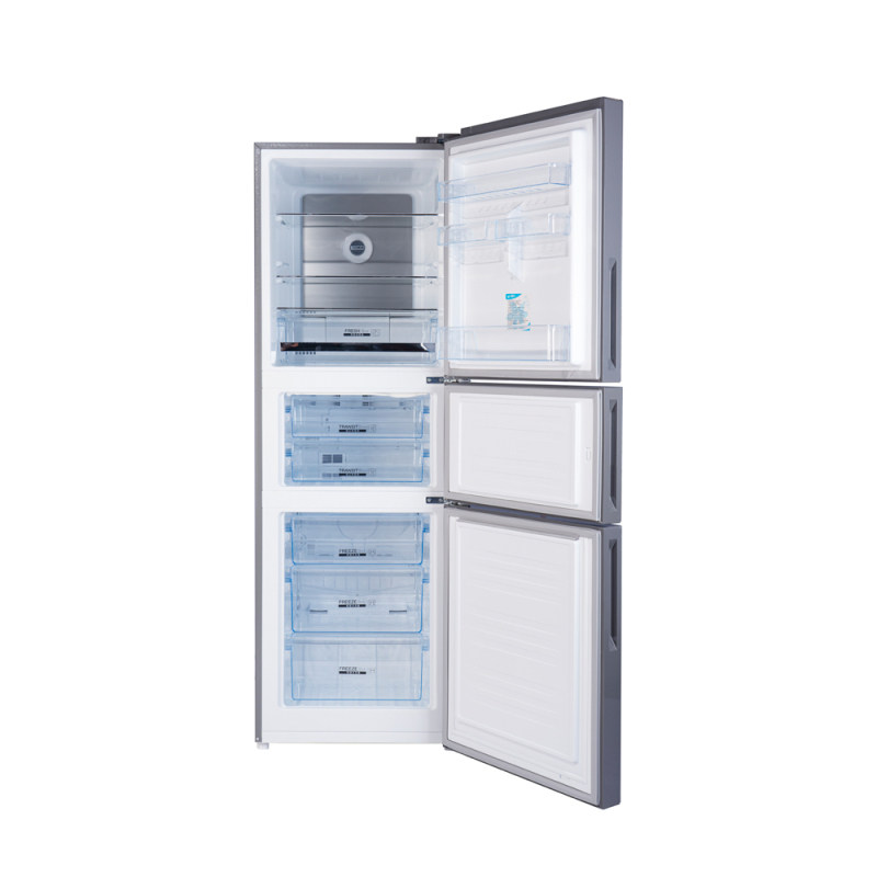 meiling美菱bcd252wup3b一级能效智能变频风冷无霜三门厨房冰箱