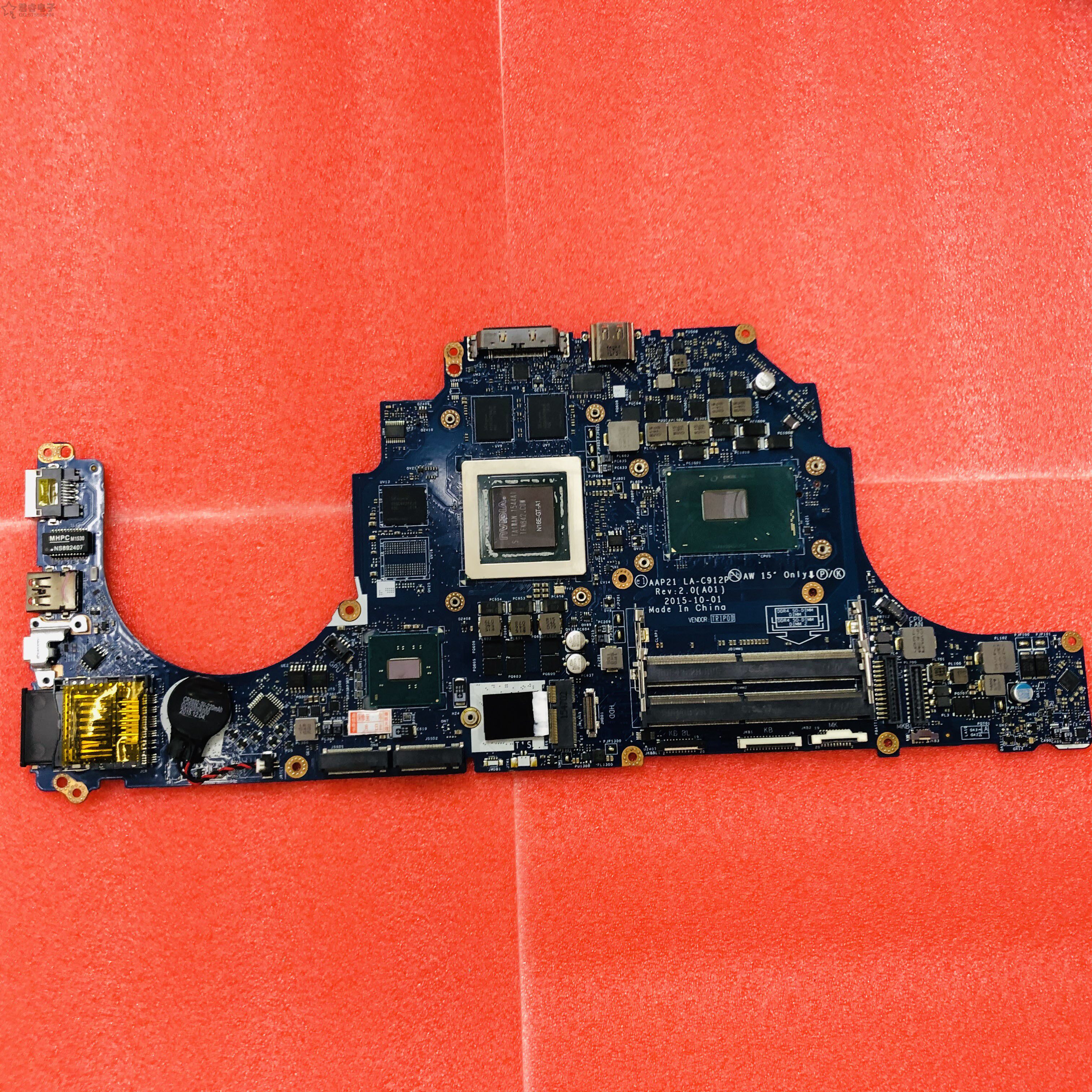 dell戴尔外星人15r217r3笔记本主板lac912p6代独立笔记本零部件
