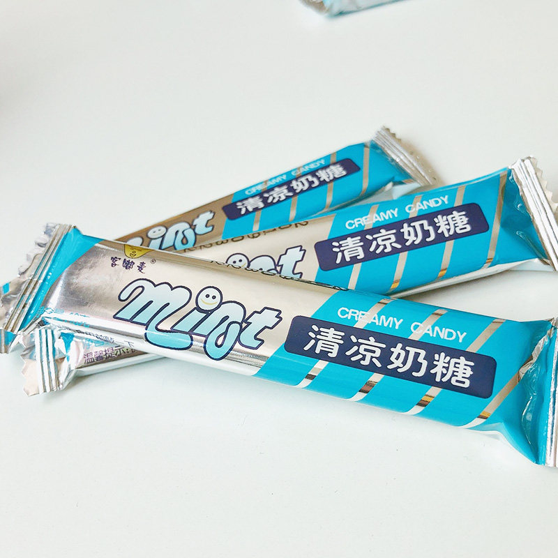 客嘟清凉奶糖16g薄荷味奶糖果食品怀旧零食糖果