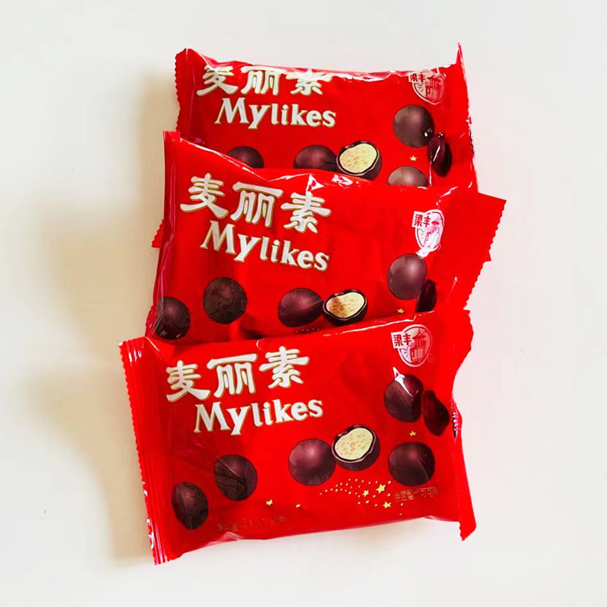 梁丰麦丽素80g8090童年经典怀旧零食食品网红巧克力巧克力制品