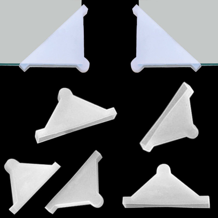 相框塑料护角玻璃大理大理石石材包角套画框板材桌椅脚套