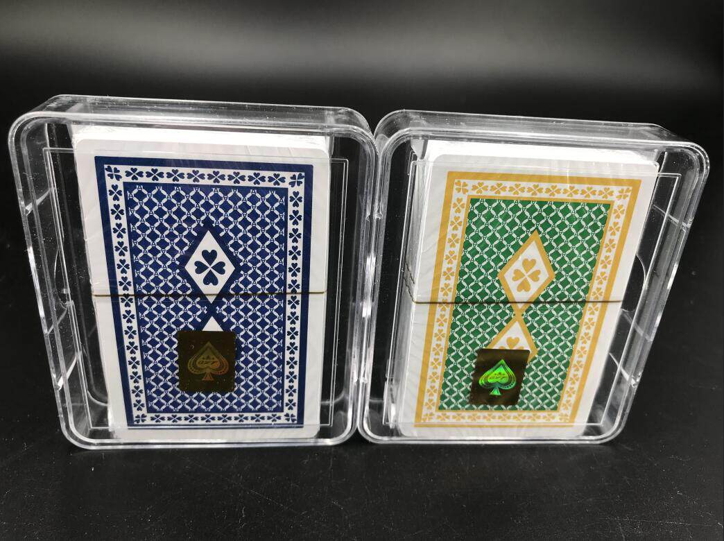 gyt天使扑克 双面磨砂塑料扑克牌 桥牌蜜蜂白边 防水可洗 进口pvc