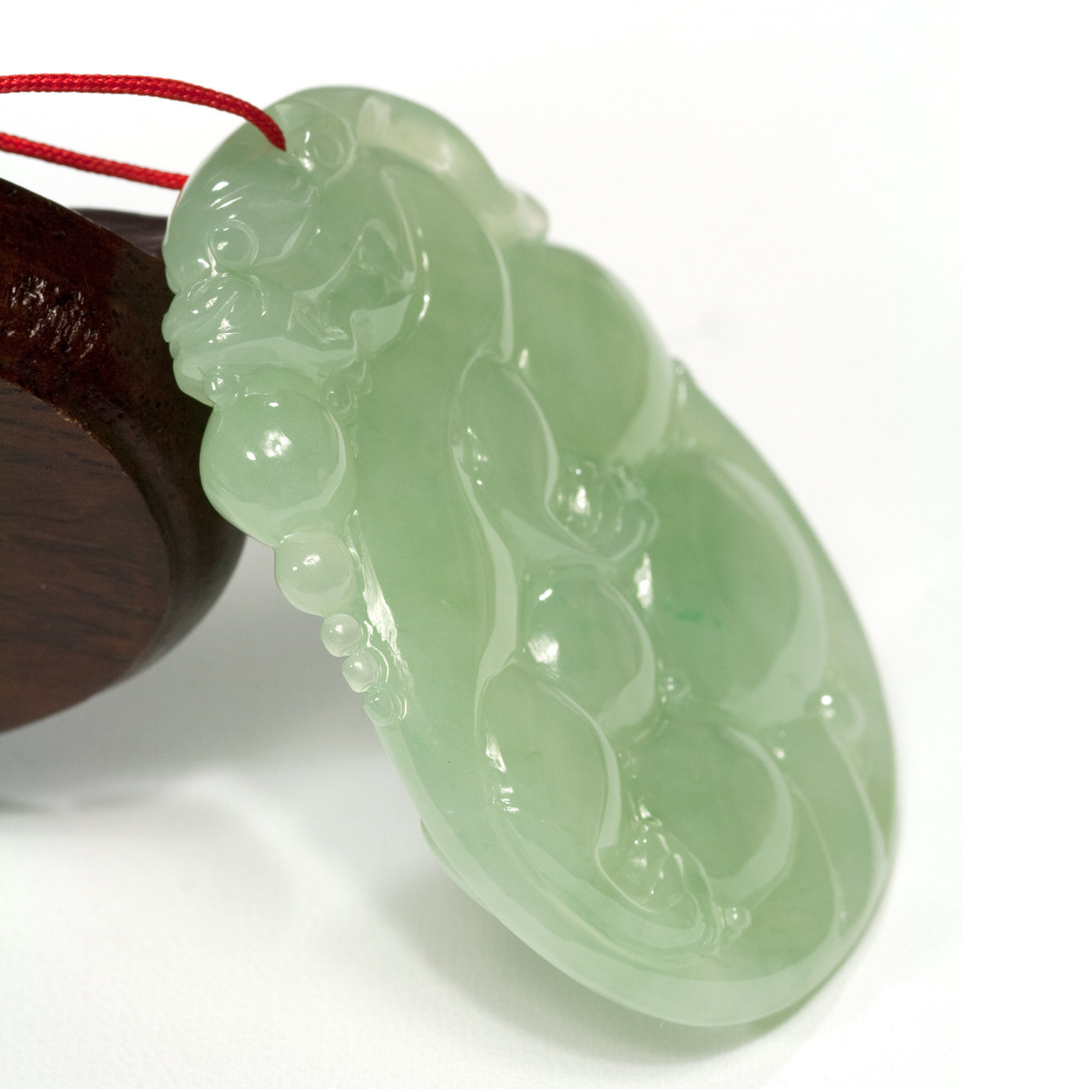 貔貅钰达翡翠项坠真玉挂件吊坠货玉挂坠平安颈饰