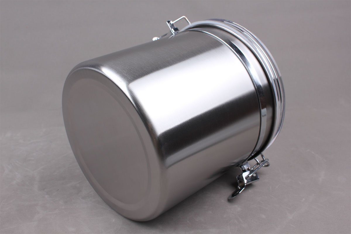 出口不锈钢密封保鲜防潮奶粉茶叶罐牛奶加厚厨房密封罐