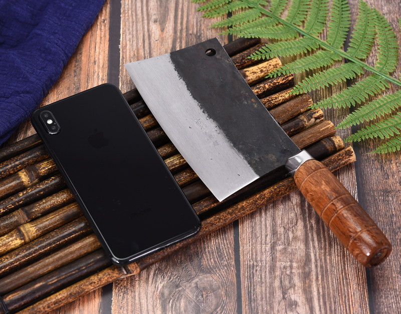 切片捞刀河肖超刀剪非遗匠心传承品质锋利锻打菜刀