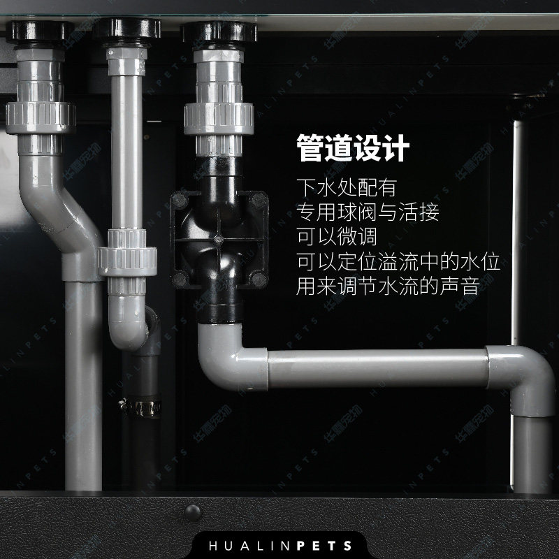 升级彩鲽cade新升级hln内外背包溢流海水鱼缸桌面缸